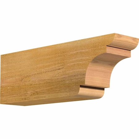 Ekena Millwork New Brighton Rough Sawn Rafter Tail, Western Red Cedar, 4"W x 6"H x 18"L RFT04X06X18NEB00RWR